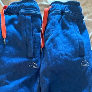 2 pairs EUC LL Bean boys pants size 5-6